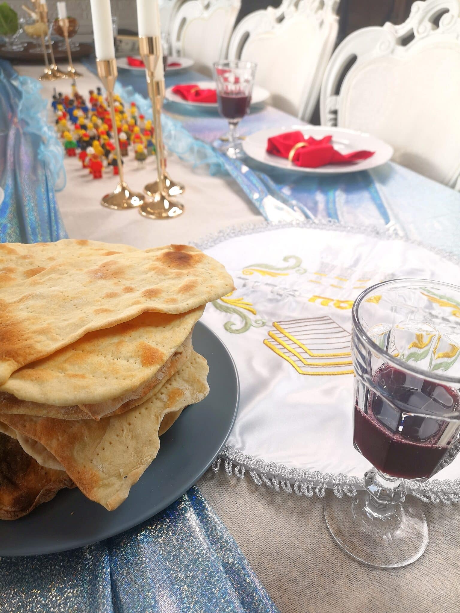 usyret brød, matzah